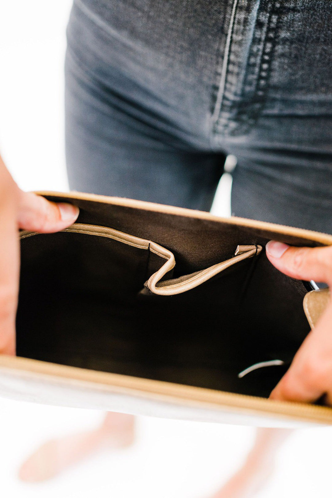 Modern + Chic - Oversized Clutch With Wristlet - Inspired Eye Boutique