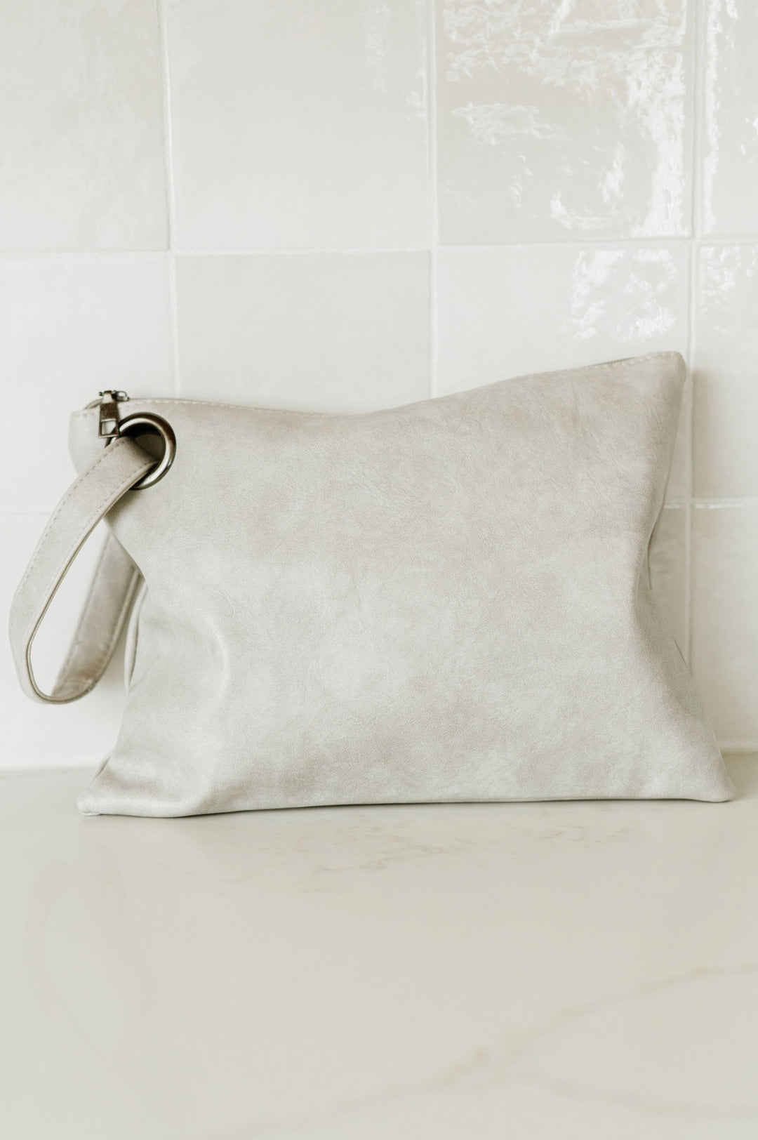 Modern + Chic - Oversized Clutch With Wristlet - Inspired Eye Boutique