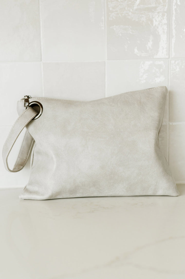 Modern + Chic - Oversized Clutch With Wristlet - Inspired Eye Boutique