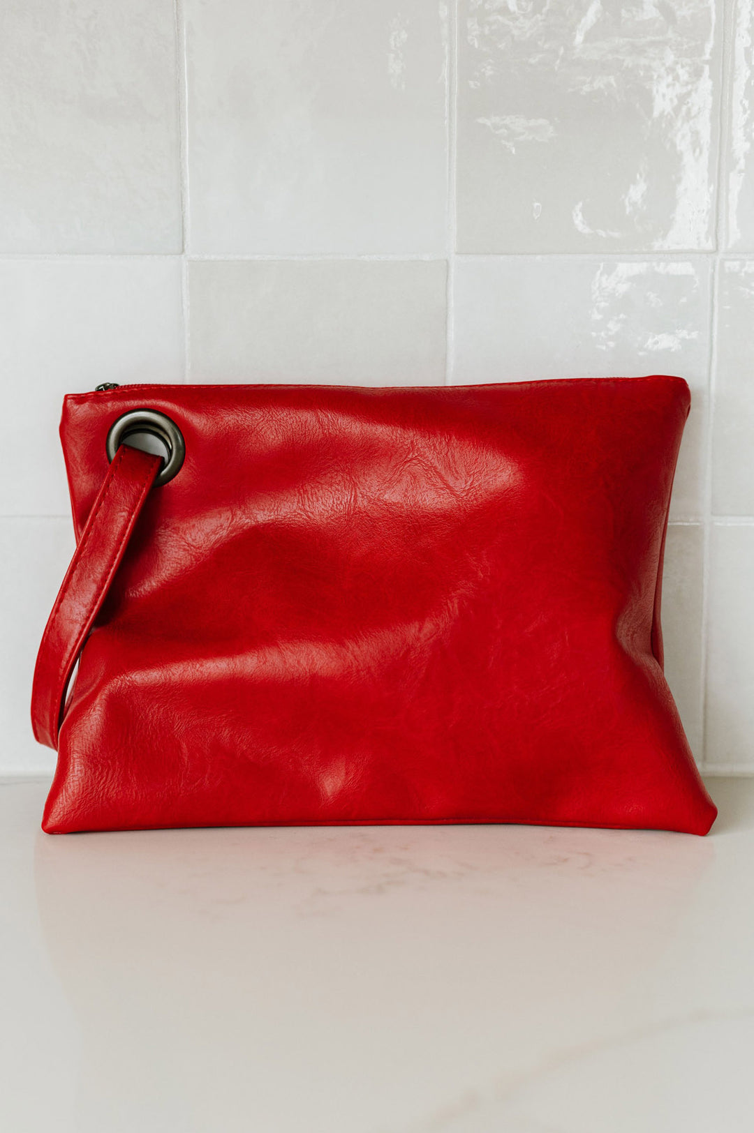 Modern + Chic - Oversized Clutch With Wristlet - Inspired Eye Boutique