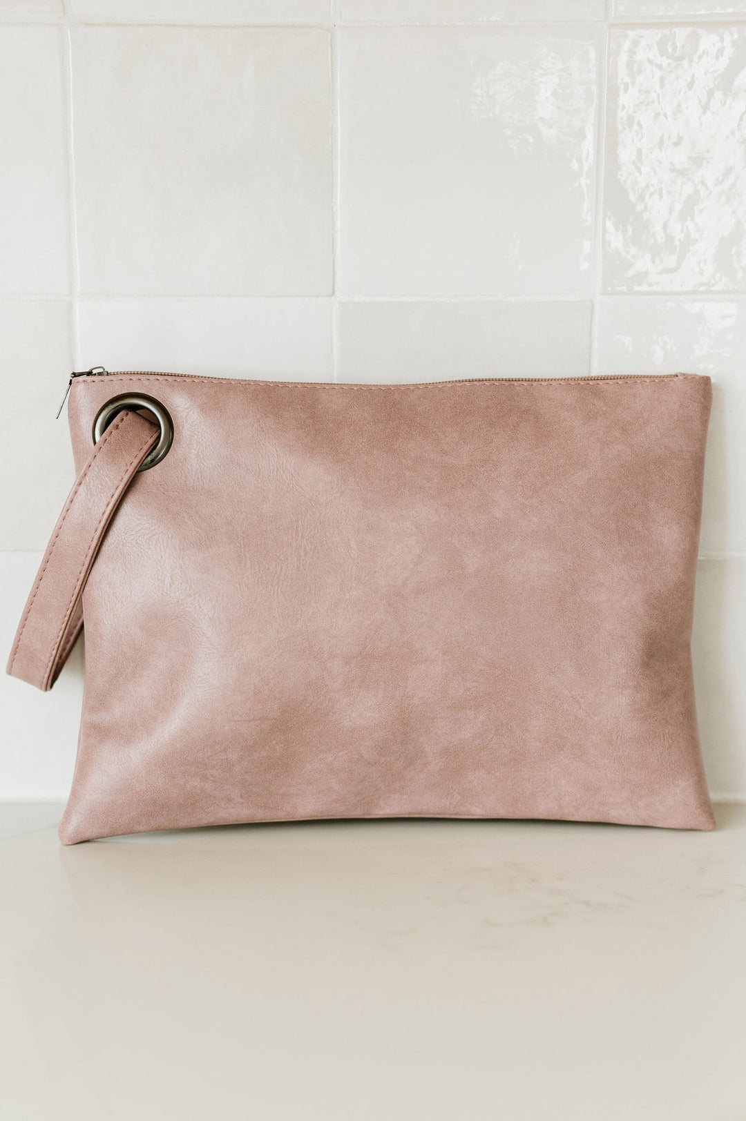 Modern + Chic - Oversized Clutch With Wristlet - Inspired Eye Boutique