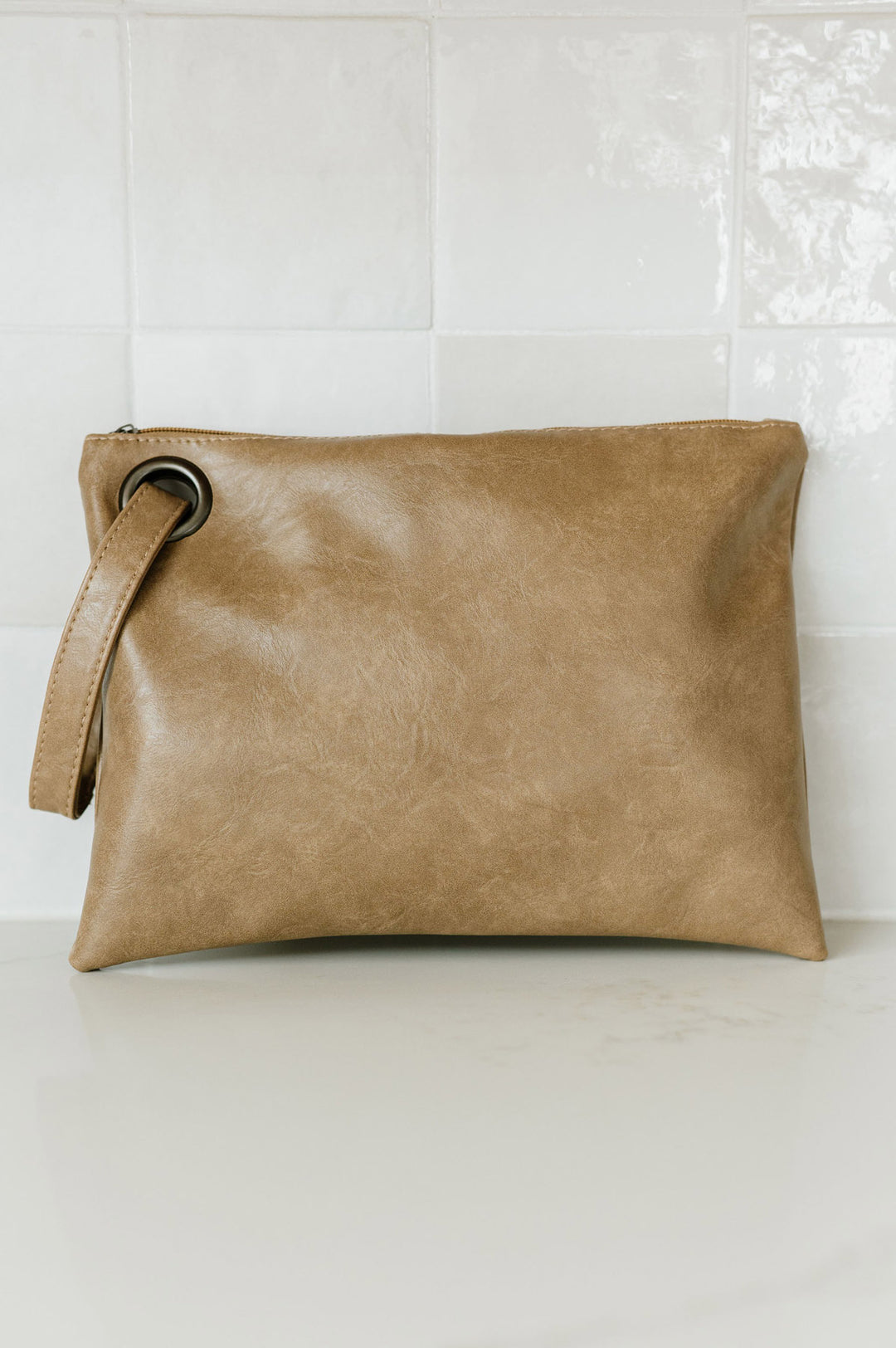 Modern + Chic - Oversized Clutch With Wristlet - Inspired Eye Boutique