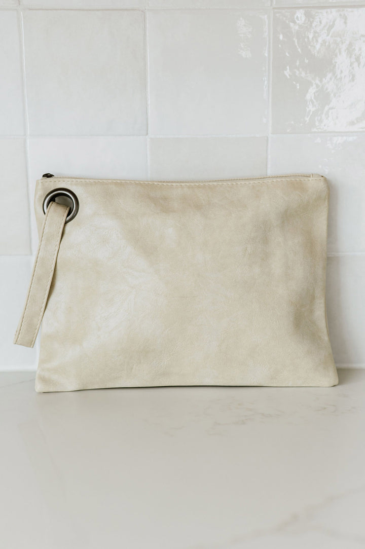 Modern + Chic - Oversized Clutch With Wristlet - Inspired Eye Boutique