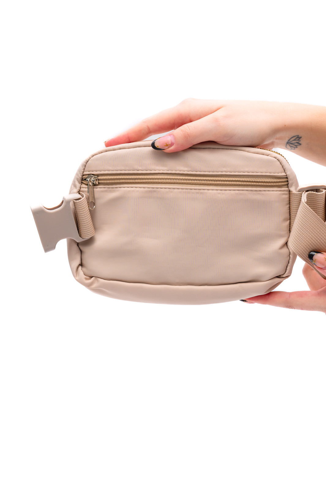 Nylon Crossbody Bag - Khaki - Inspired Eye Boutique