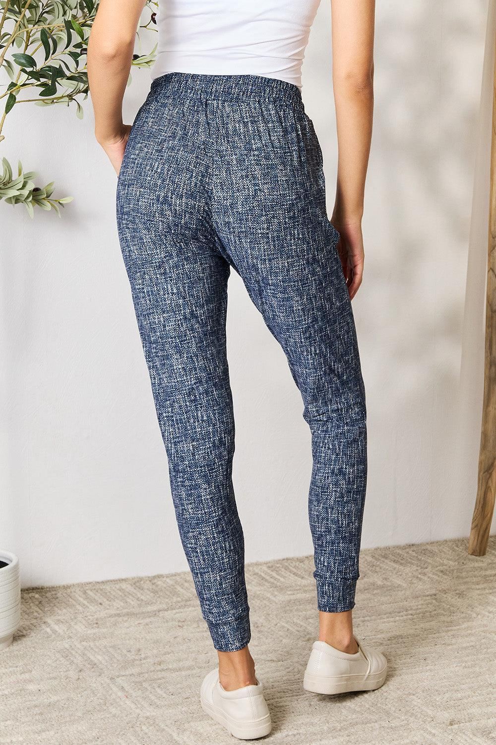 Women's Navy Blue Joggers - Inspired Eye Boutique