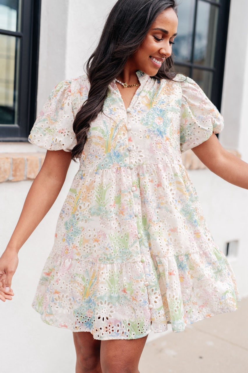 Pastel Mini Dress - Spring Style - Inspired Eye Boutique