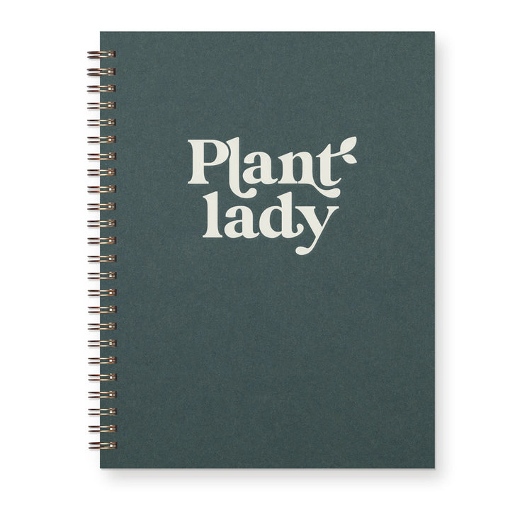 Plant Lady Journal Notebook - Hard Cover - Lined Notebook - Inspired Eye Boutique