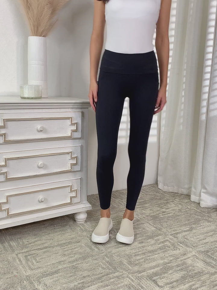 Yara Wide Waistband Leggings