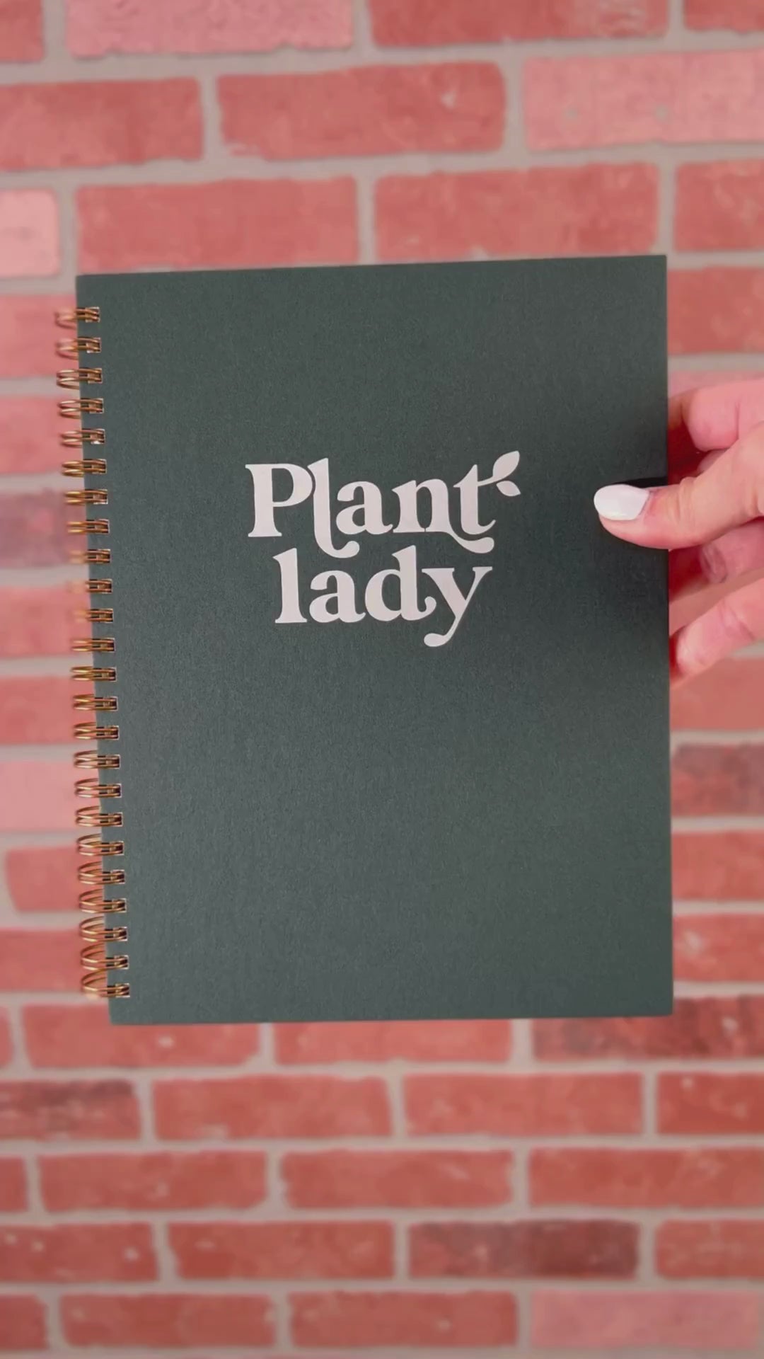 Plant Lady Journal Notebook