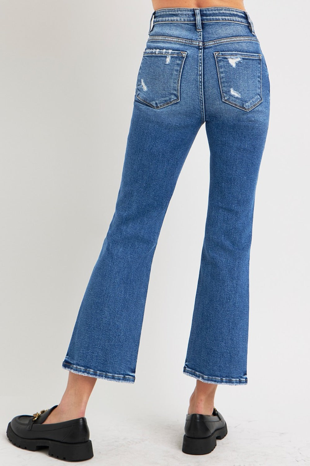 RISEN - High Waist Tummy Control Bootcut Jeans - Inspired Eye Boutique