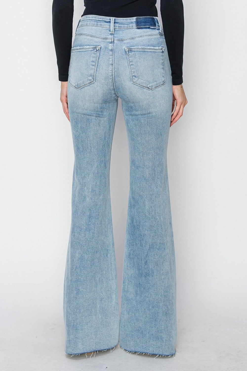 RISEN - Light Wash High Rise Bootcut Jeans - Inspired Eye Boutique