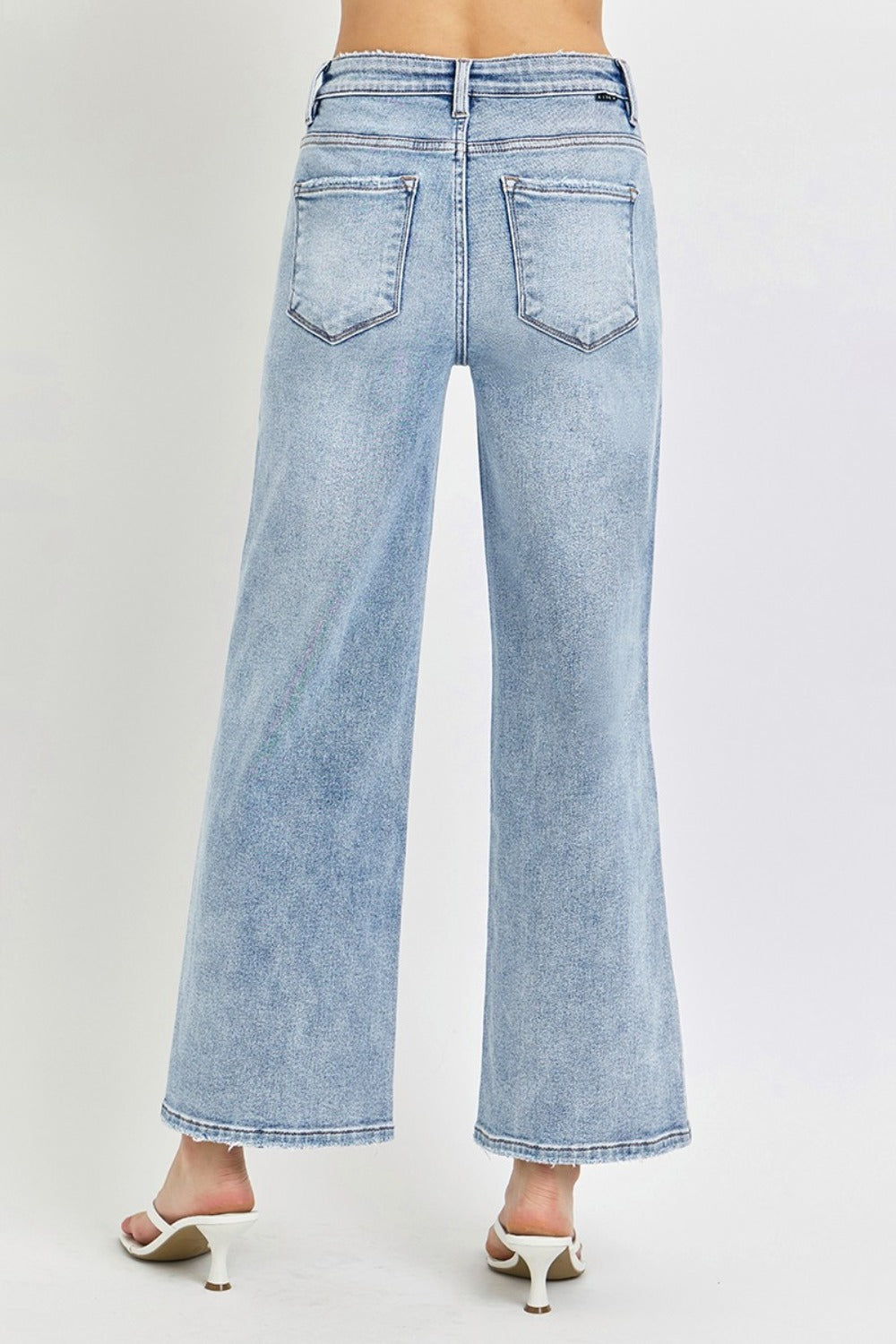 RISEN - Tummy Control Wide Leg Jeans - Inspired Eye Boutique