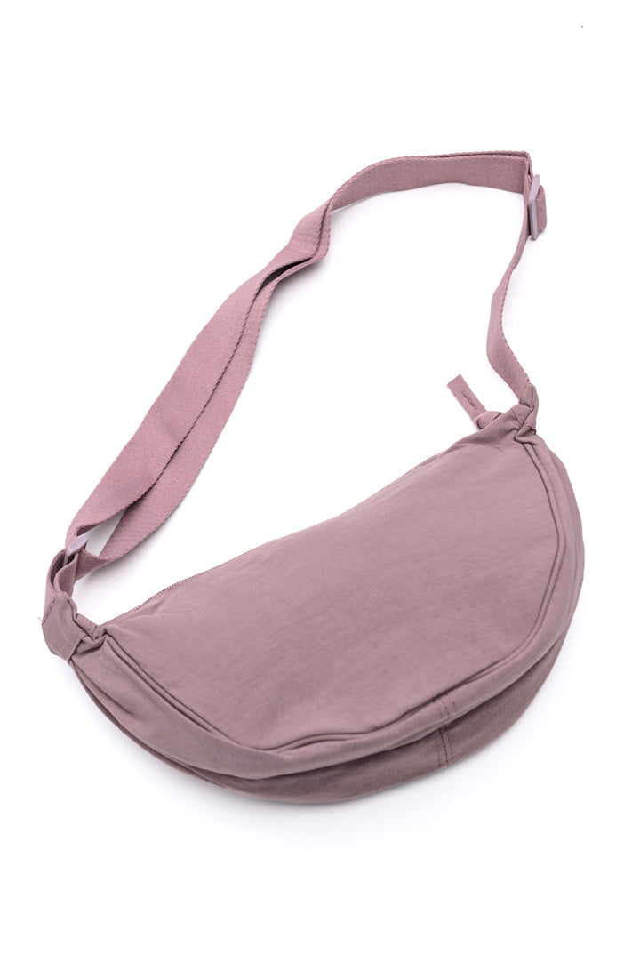 Round Mini Crossbody Bag - Lavender - Inspired Eye Boutique