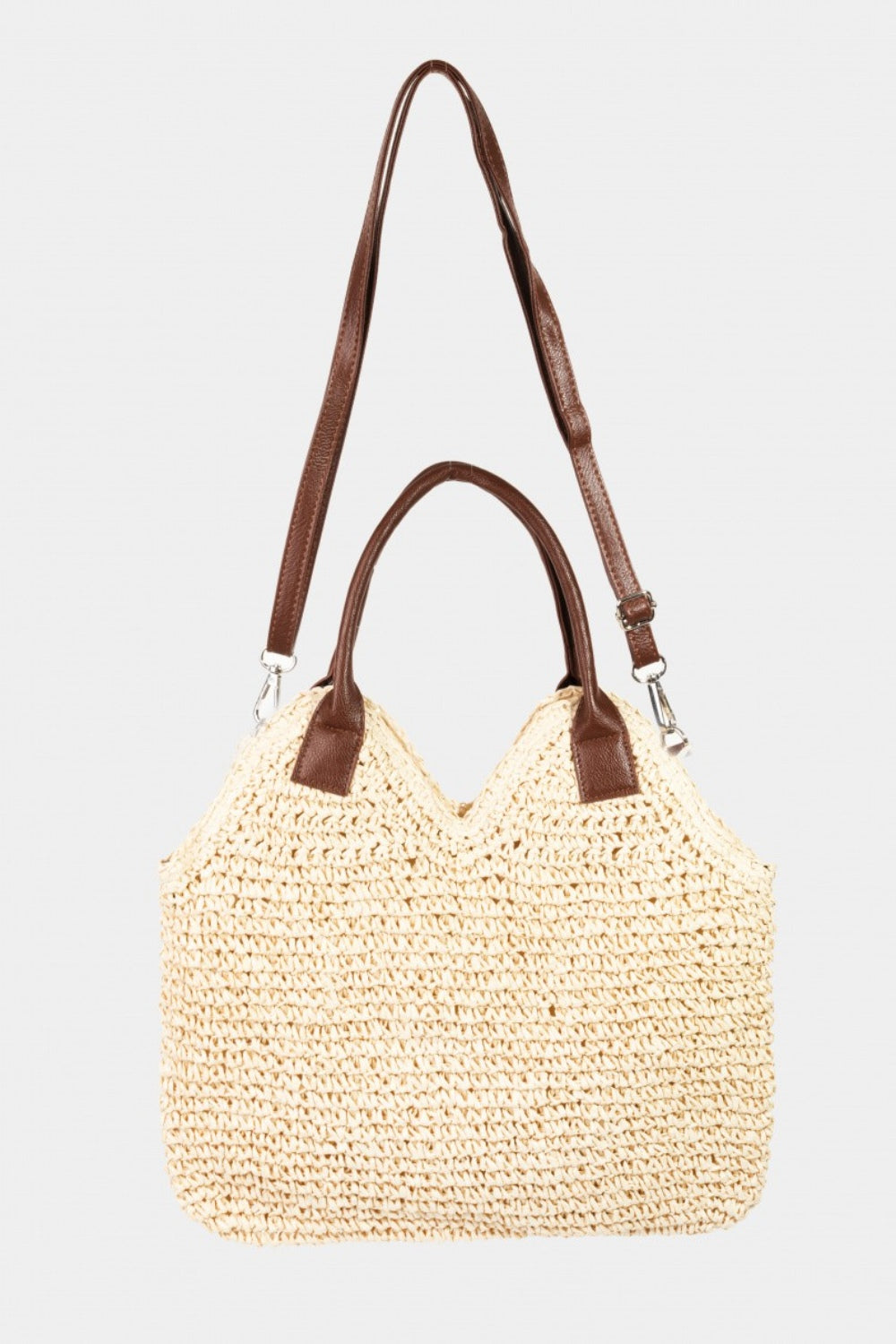 Straw Shoulder Purse - Inspired Eye Boutique