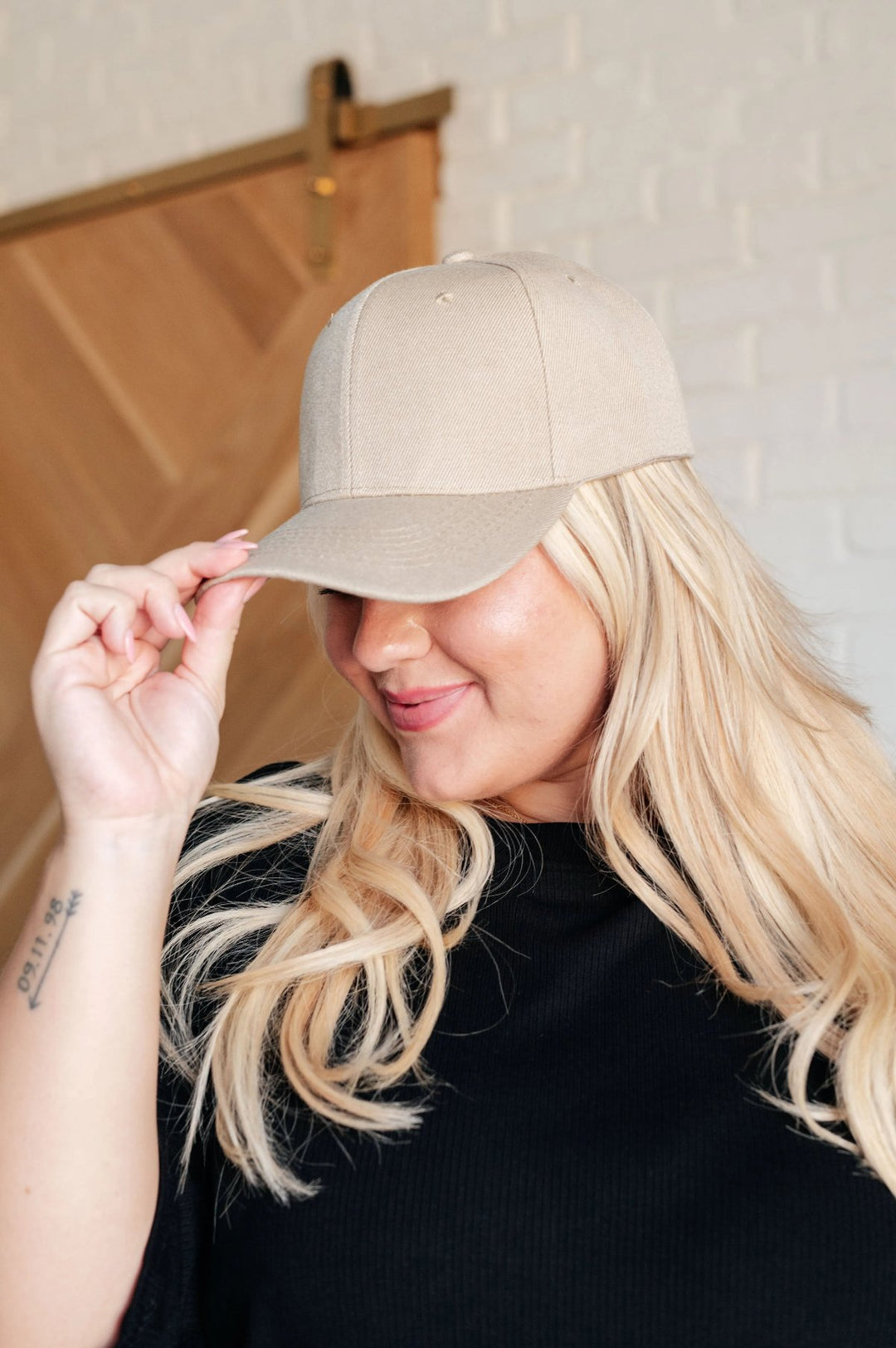 Womens Khaki Baseball Cap - Inspired Eye Boutique