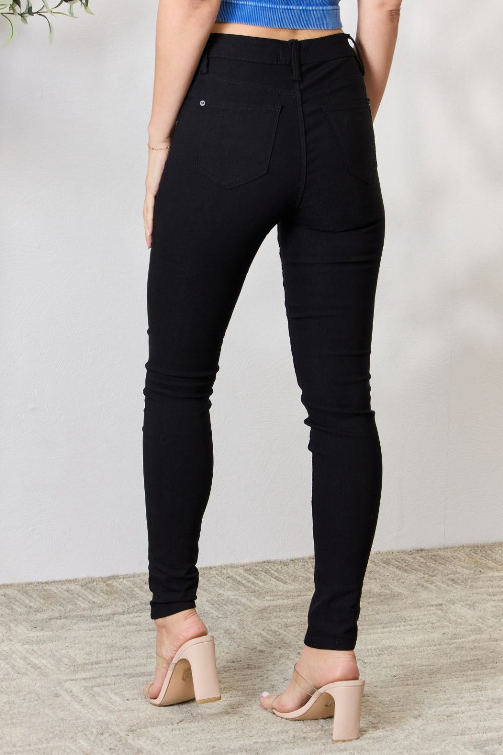 YMI Jeans Hyperstretch Skinny Jeans - Black - Inspired Eye Boutique