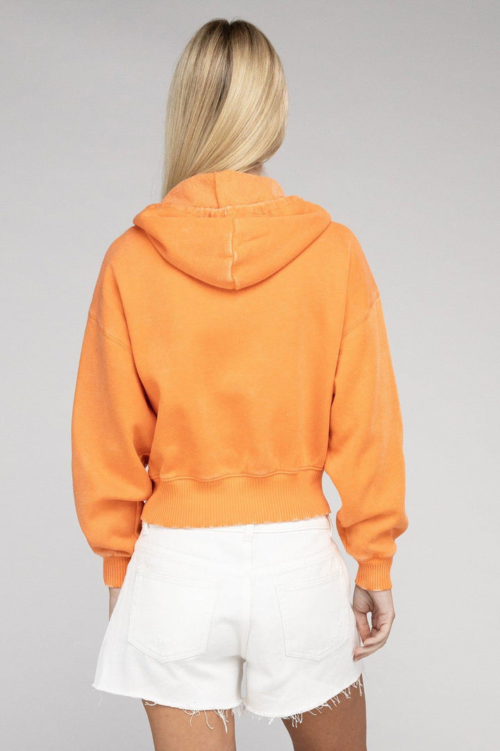 Zenana Cropped Sweatshirt - Inspired Eye Boutique