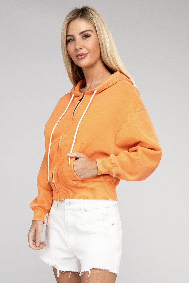 Zenana Cropped Sweatshirt - Inspired Eye Boutique