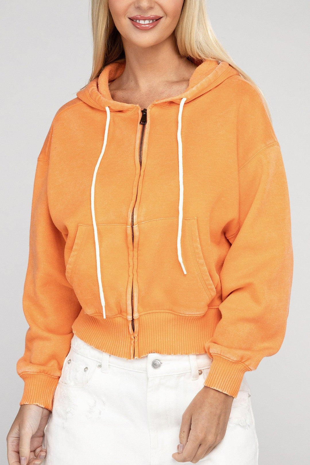 Zenana Cropped Sweatshirt - Inspired Eye Boutique