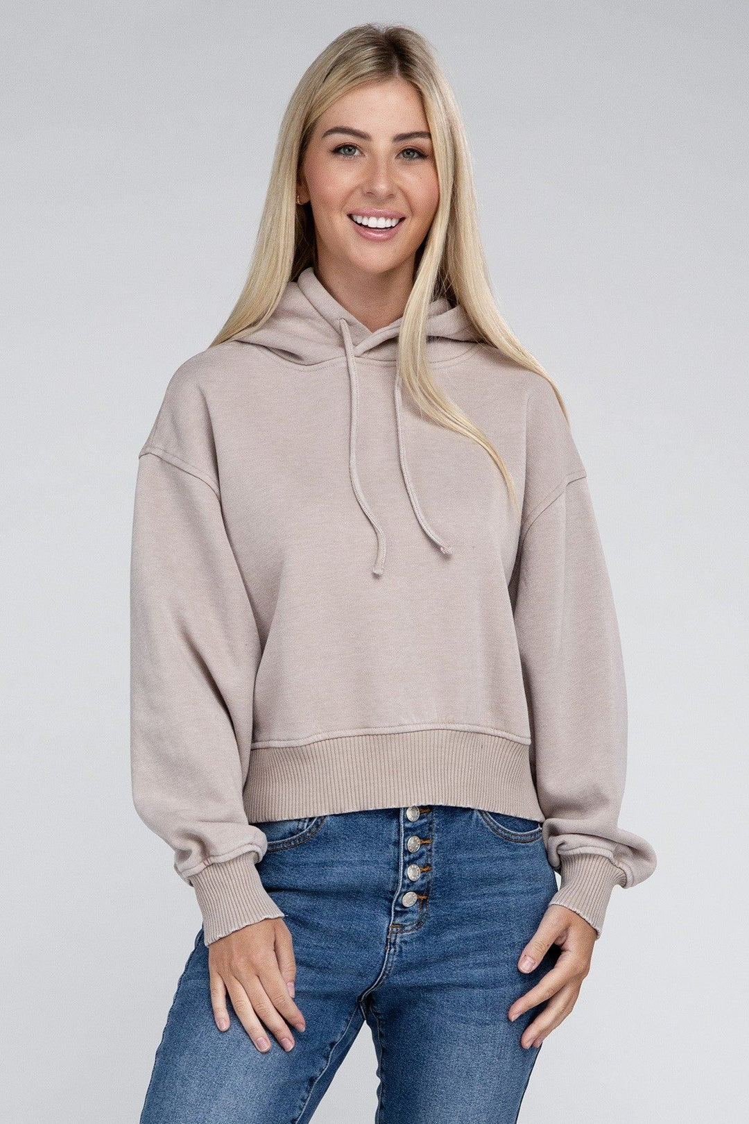 Zenana Hooded Sweatshirt - Inspired Eye Boutique