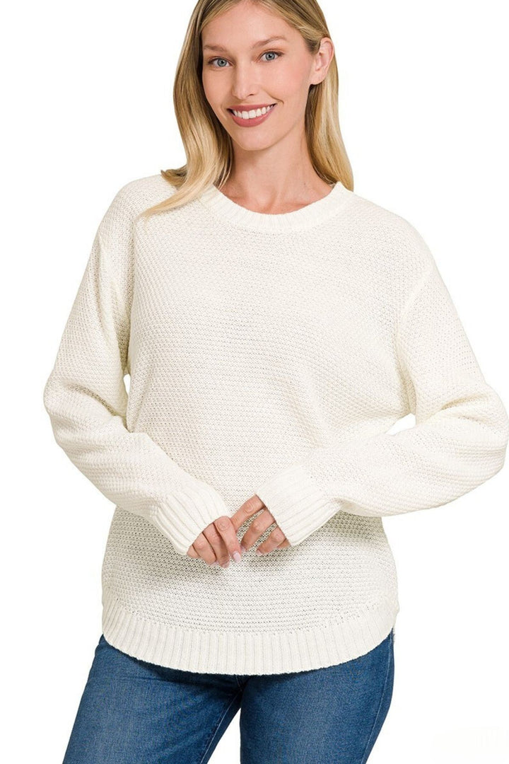 Zenana Sweater - Basics - Inspired Eye Boutique