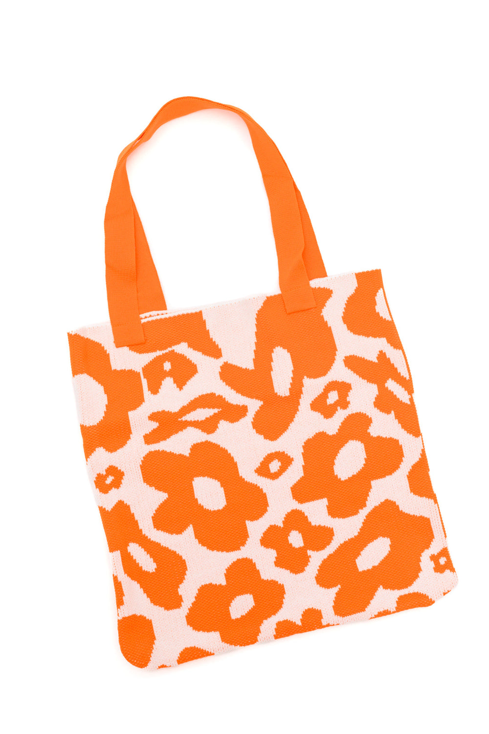 Daisy Tote Bag - Orange - Inspired Eye Boutique