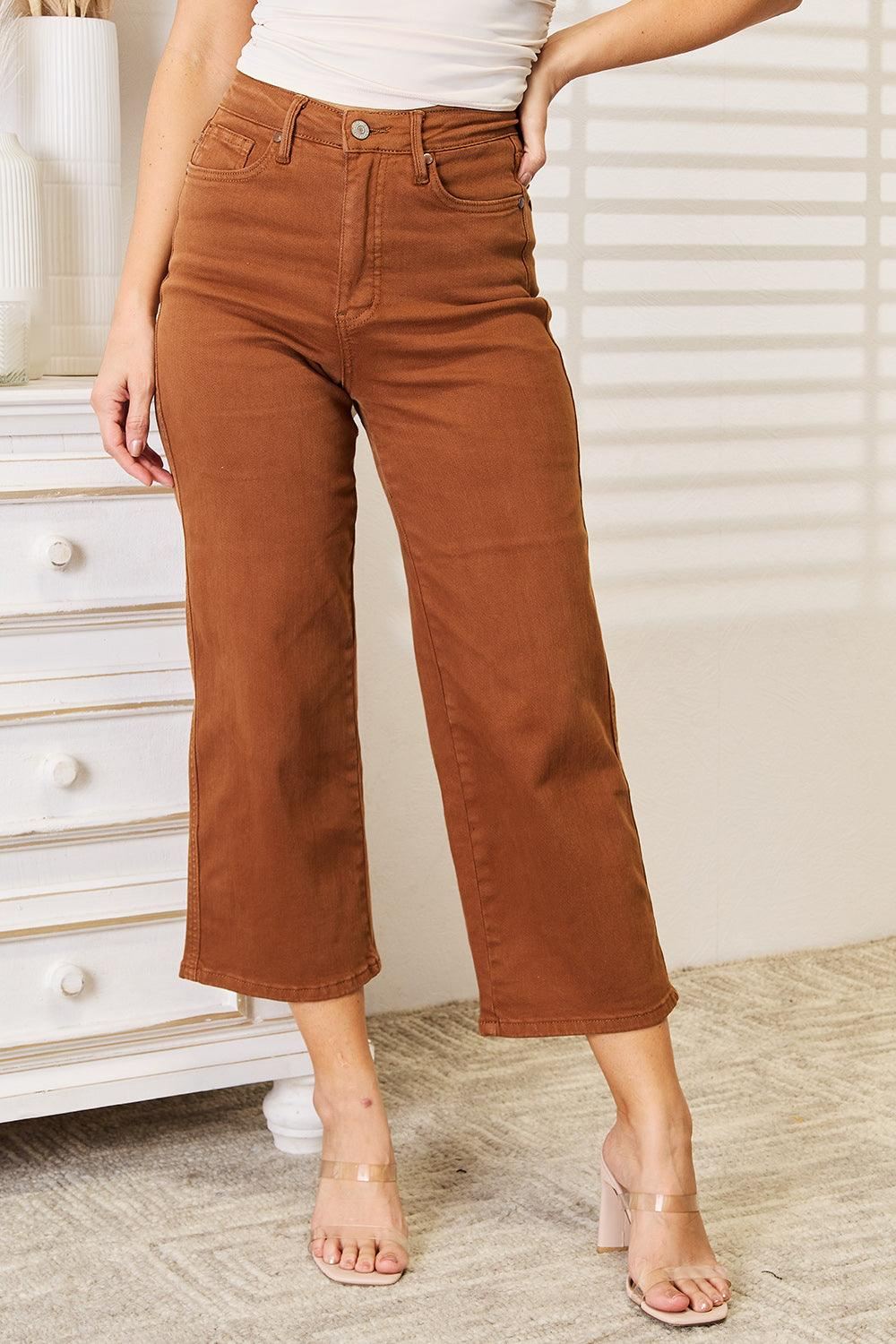Judy Blue Cropped Jeans - Inspired Eye Boutique