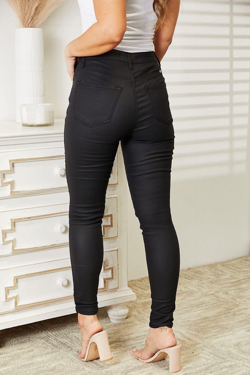Kancan Black Pants - Skinny - Ankle Length - Inspired Eye Boutique