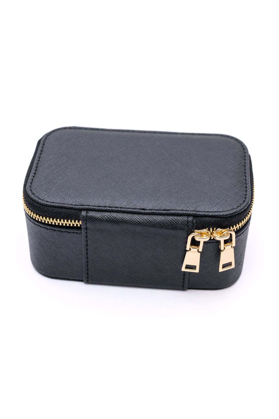 Small Travel Jewelry Case - Black